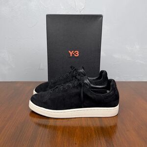Adidas Y-3 Yohji Yamamoto Yohji Court in Black, Black, White F99791 Men's US 8